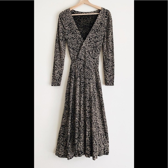 Diane Von Furstenberg Dresses & Skirts - Vintage DVF Vine Wrap Dress Size S